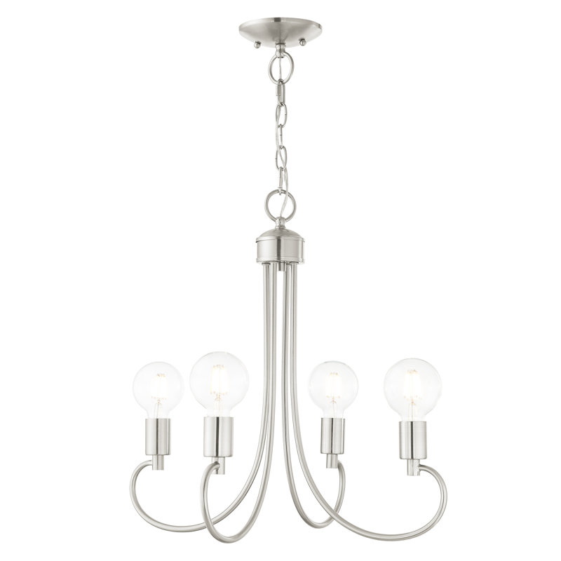Everly Quinn Hitterdal 4 Light Dimmable Classic / Traditional